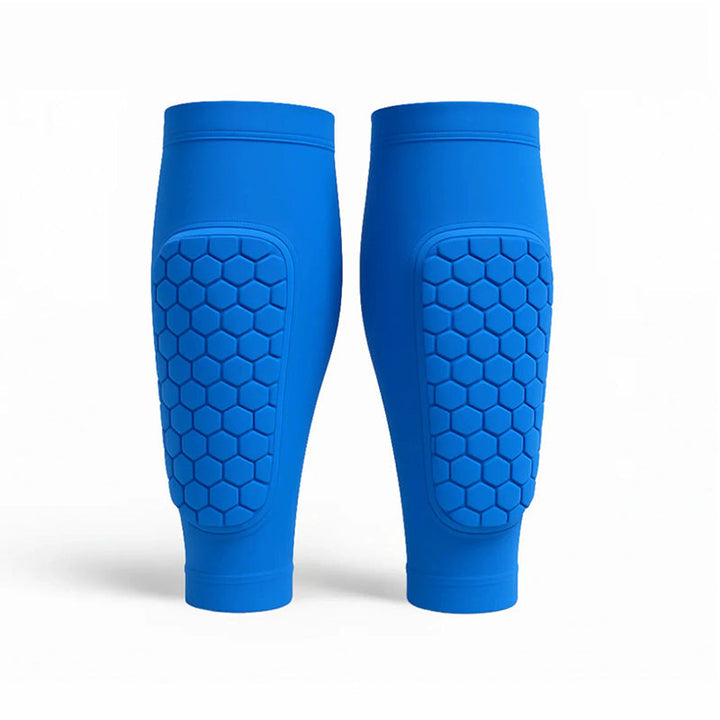 Essential sports gear: unisex shin guard sleeves for superior impact absorption during skiing & soccer.