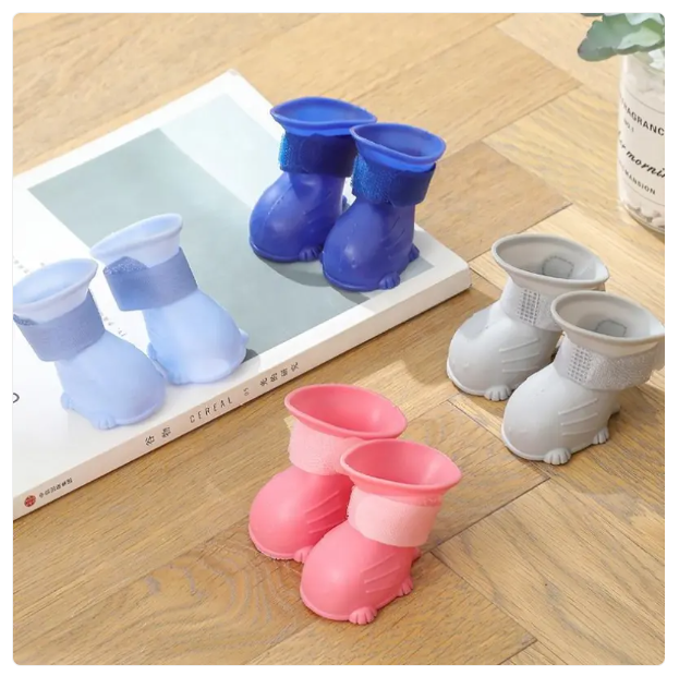Portable silicone foot scrubber for spa-like relaxation and enhanced wellness