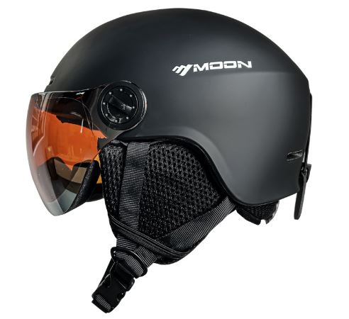 Removable lining & ear pads of a unisex ski helmet, for ultimate comfort, hygiene & safety in winter sports.