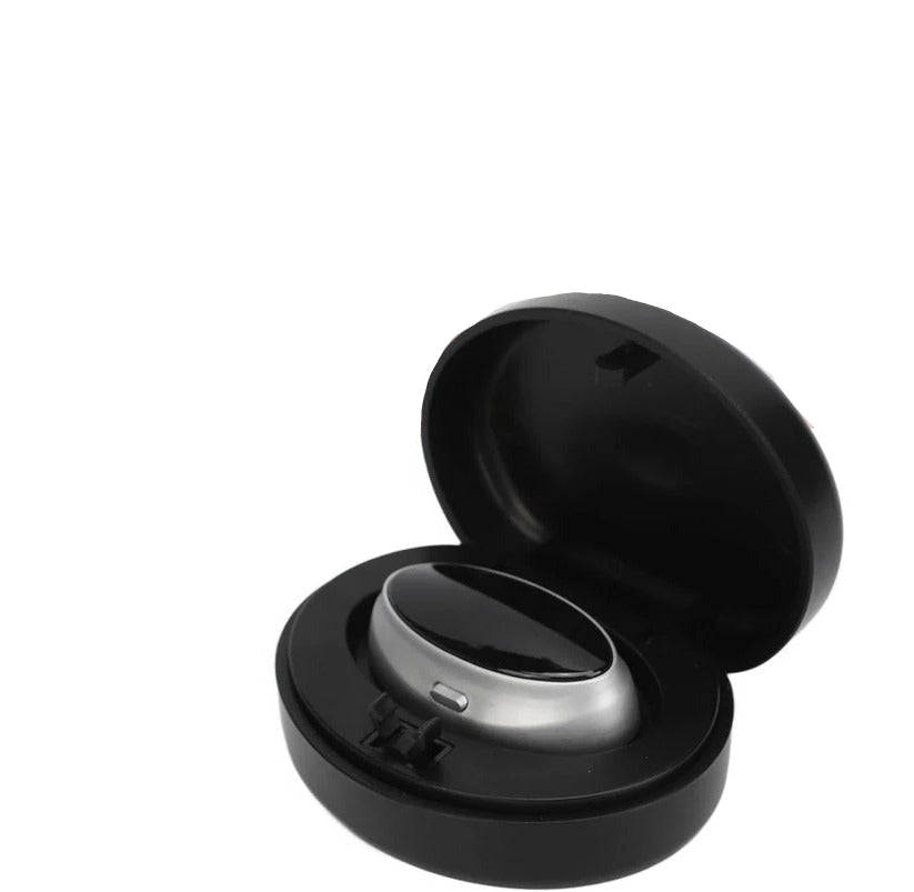 Unisex sleep aid device using pulse vibration for effective snore reduction. Achieve comfortable, quiet sleep.