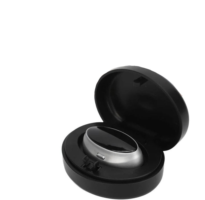 Unisex sleep aid device using pulse vibration for effective snore reduction. Achieve comfortable, quiet sleep.