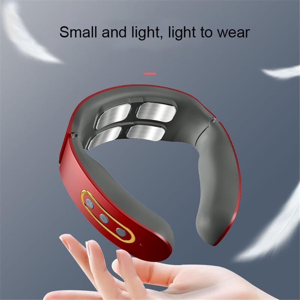 Personal care device: 4D neck & shoulder massager with adjustable heat for pain and muscle soothing.