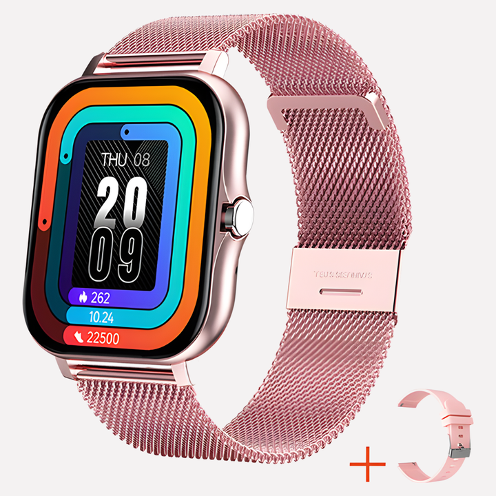 Wearable tech: unisex smartwatch featuring a clear touchscreen, GPS navigation, and vital SOS call for safety.