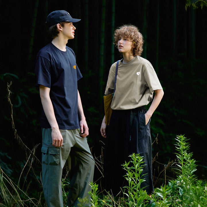 Unisex cooling t-shirt, solid, anti-static, and anti-bacterial for comfort