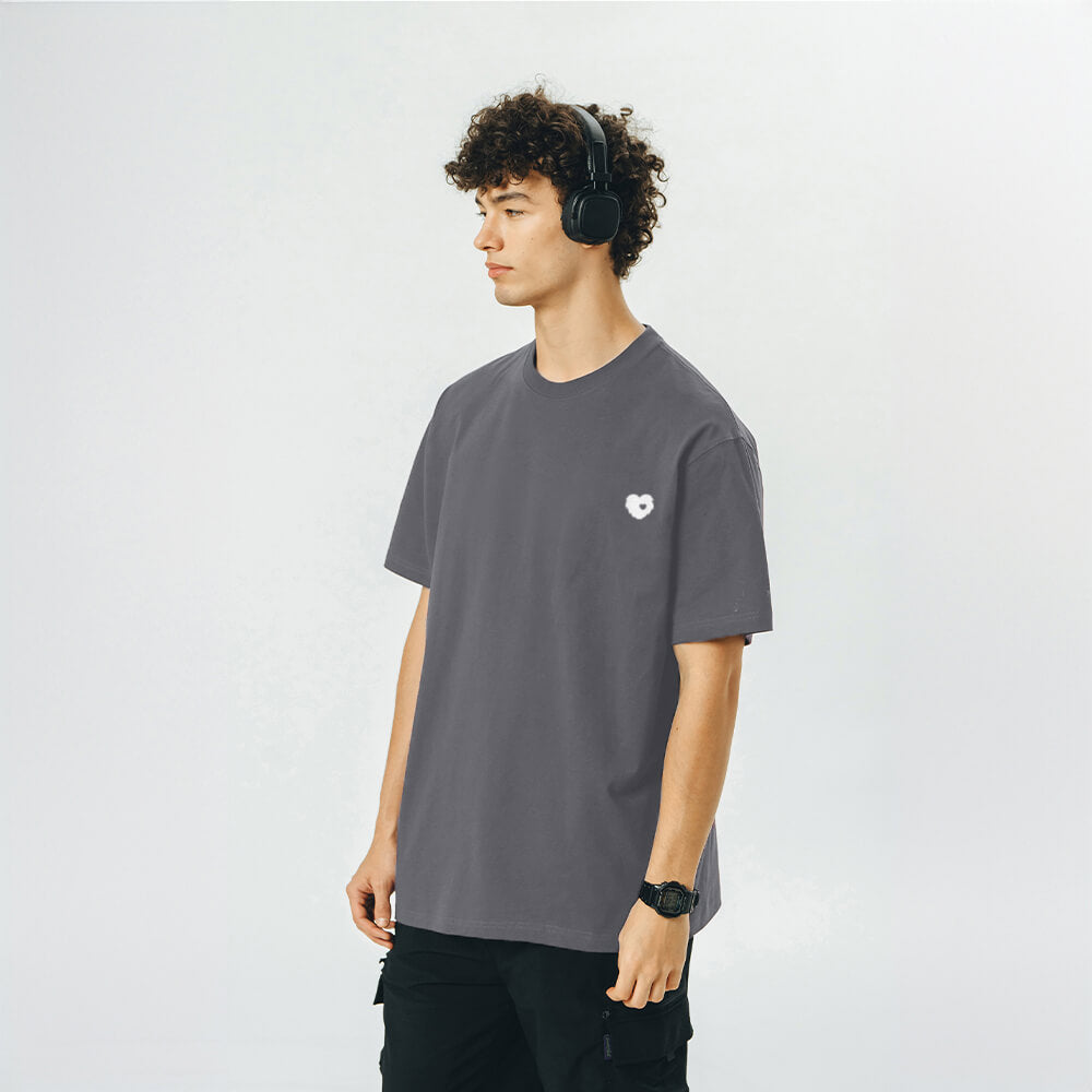 Solid unisex cooling t-shirt, perfect casual wear, antistatic and pet resistant