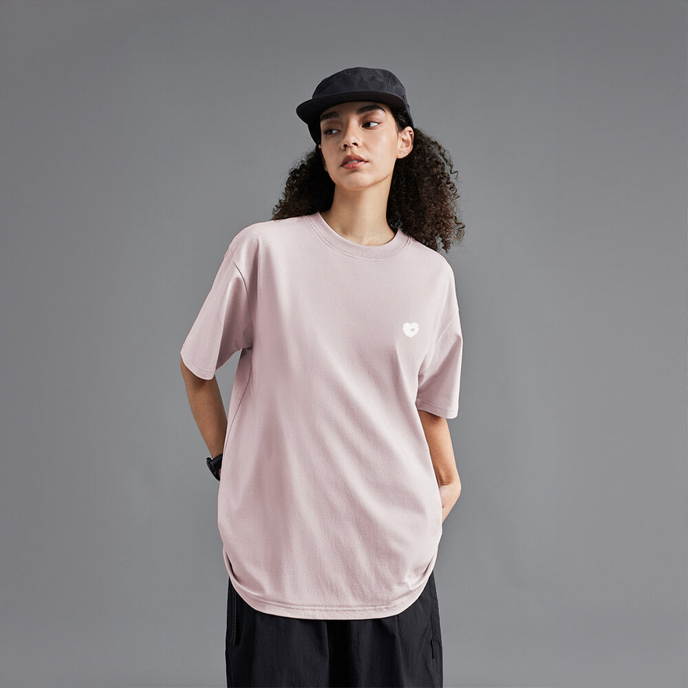 Solid color unisex cooling t-shirt, antistatic & antibacterial, pet resistant