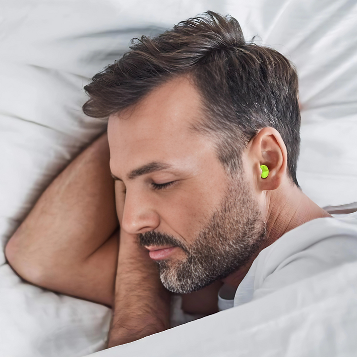 Unisex earplugs for work & concentration. Soundproof design with comfortable silicone for maximum noise reduction.