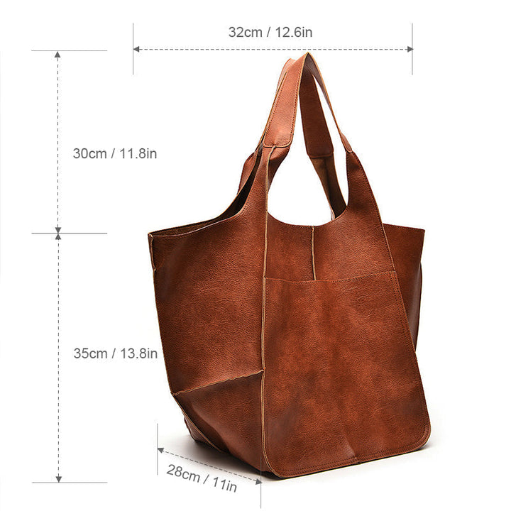 Spacious travel duffel, a great gift idea for avid male and female travelers.