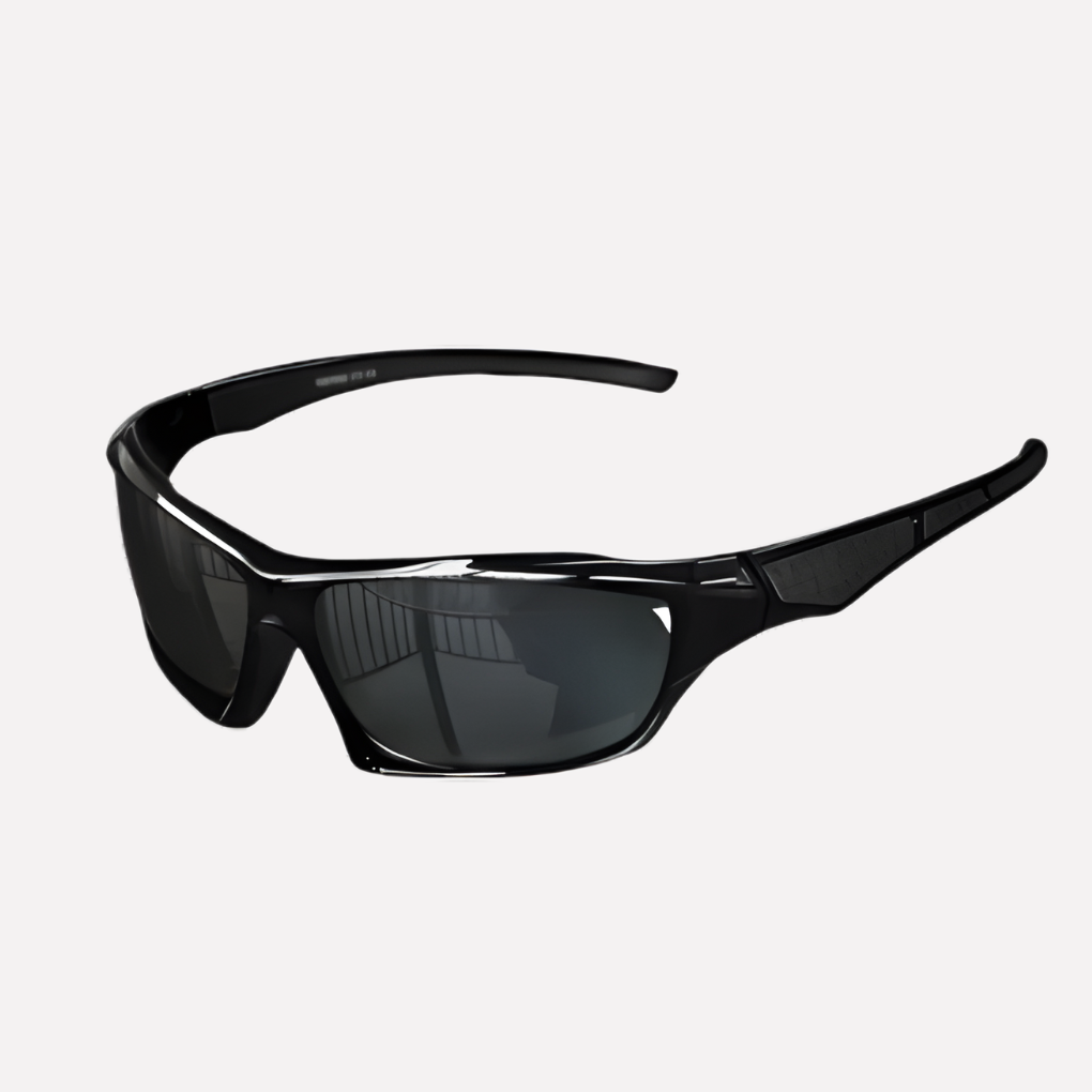 Activewear unisex wrap sunglasses, polarized UV400 lenses ensuring clear vision & eye safety.