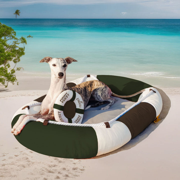 Cooling pet bed for dogs and cats, waterproof, ideal for summer relaxation