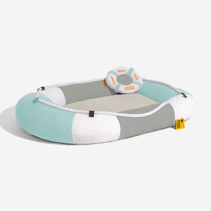 Cooling waterproof pet bed, indoor outdoor, perfect for summer's heat
