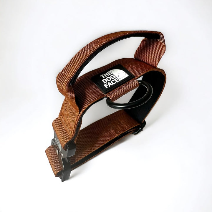 Outdoor tactical dog collar, quick release, padded for comfort, strong nylon for pet safety