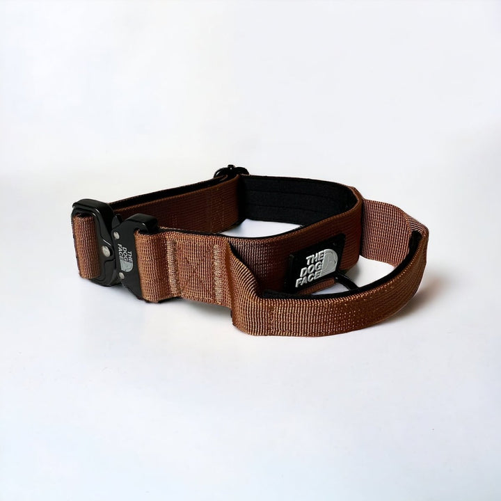 Training dog collar: unisex tactical design, thick padded nylon, perfect for control and durability
