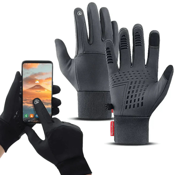 Insulated, waterproof & windproof ThermaGuard winter gloves for outdoor activities & extreme cold.