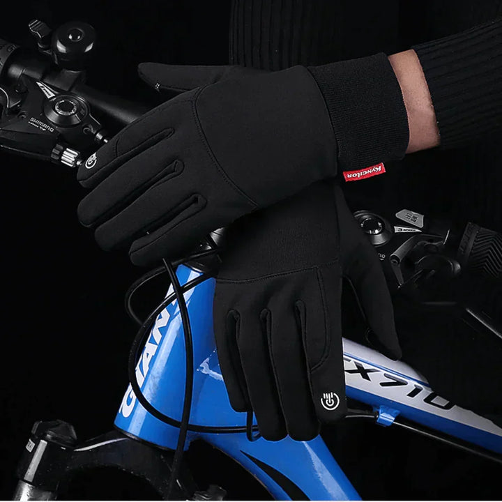 ThermaGuard winter gloves with secure grip, ideal for activewear, outdoor sports & cold weather.