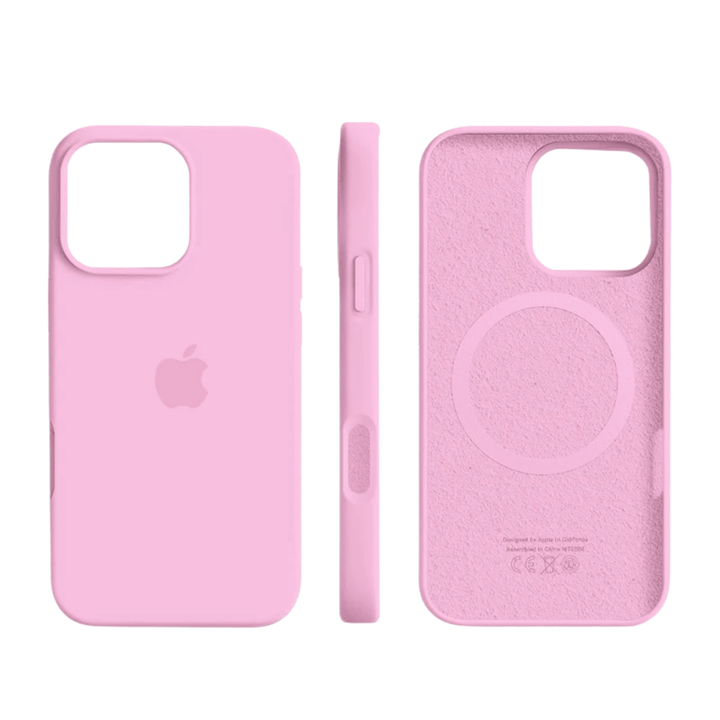 Sleek unisex iPhone silicone case. Thin, magnetic MagSafe cover for modern style & reliable phone protection.