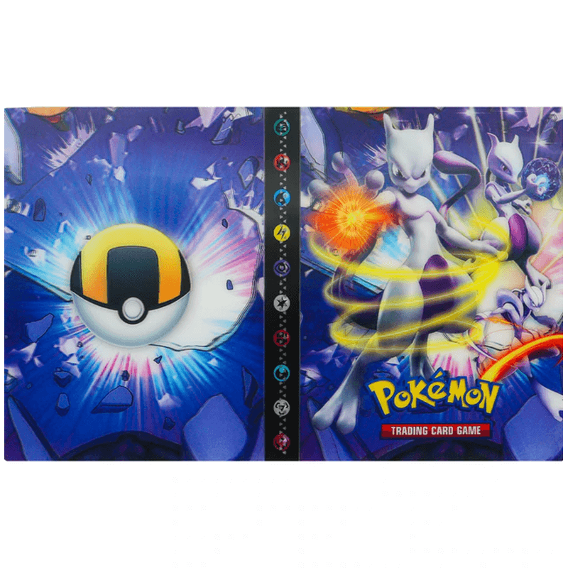 Protection binder for 240 collectible trading cards, safe & secure storage.