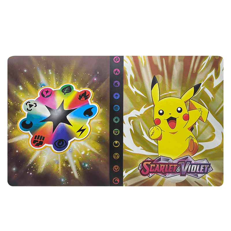 Hobby trading card storage album, holds 240 cards securely and neatly.