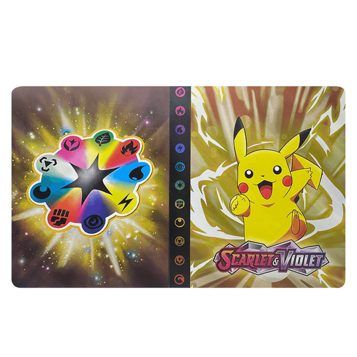 Hobby trading card storage album, holds 240 cards securely and neatly.