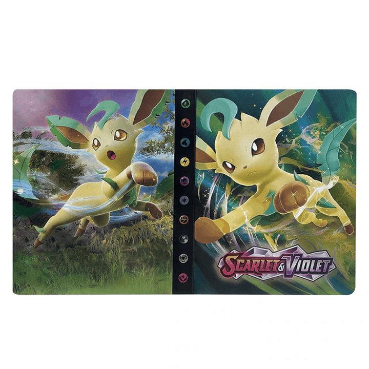 Trading card organizer for 240 game cards, a durable and practical binder.