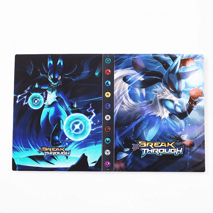 Unisex trading card collector binder, 240-card storage for ultimate protection.