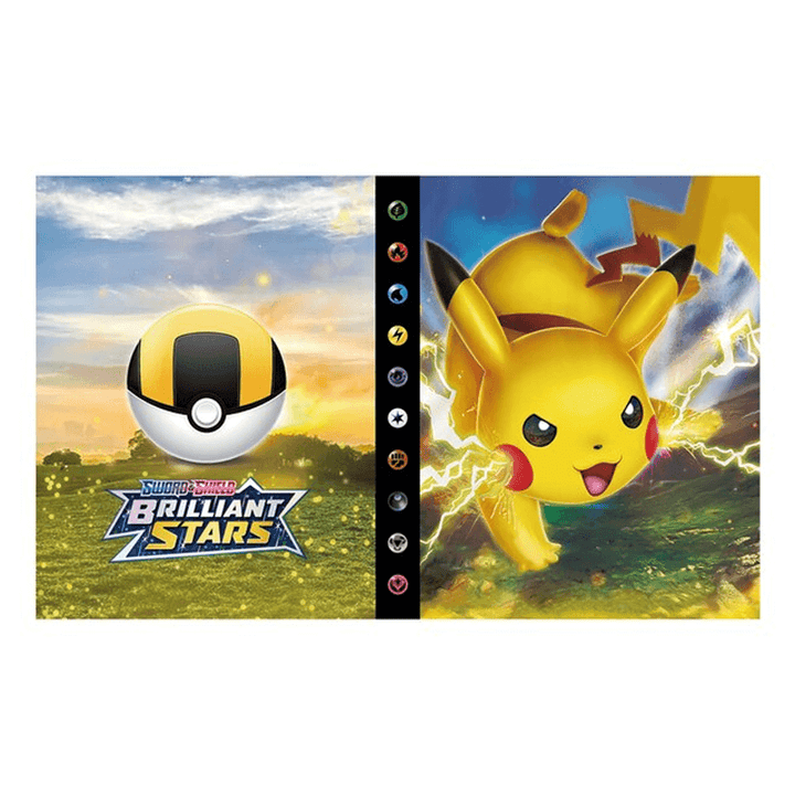 Game card organizer album, 240-card capacity, essential for hobby collections.