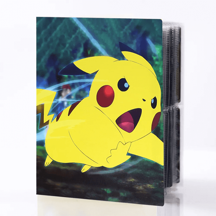 Premium trading card holder binder, 240-card capacity, excellent protection.