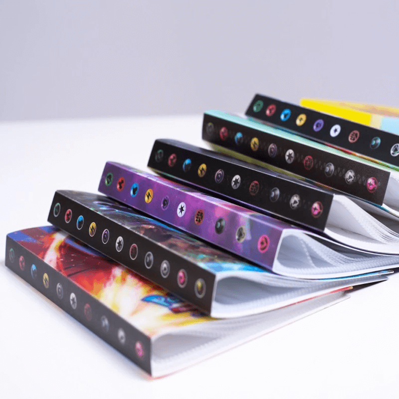 Durable trading card storage binder for 240 cards, ideal for collectors.