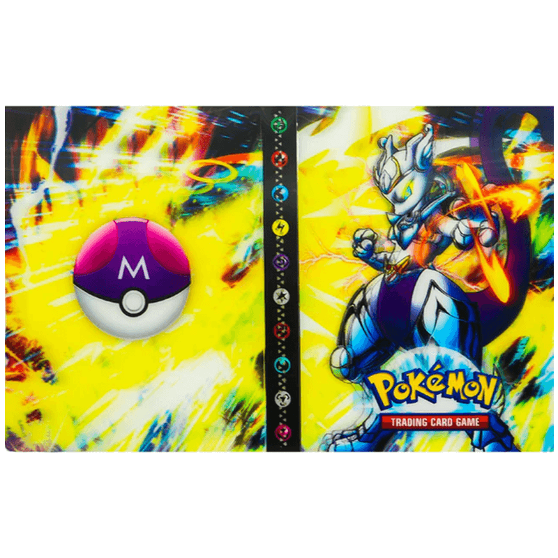 Card organizer binder for 240 trading cards, essential collectible accessory.