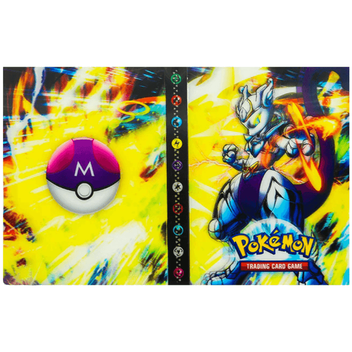 Card organizer binder for 240 trading cards, essential collectible accessory.