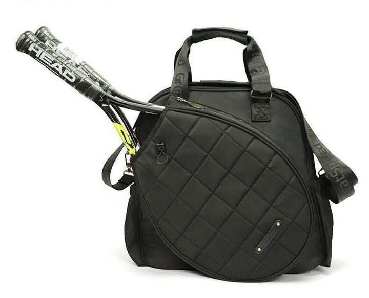Versatile unisex sports bag for tennis & padel. Multi-compartment racket gear organizer in Twilight Blue.