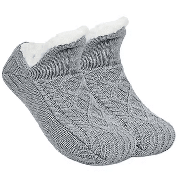 Giftable ultra-soft sleep socks, providing warm indoor comfort for anyone.