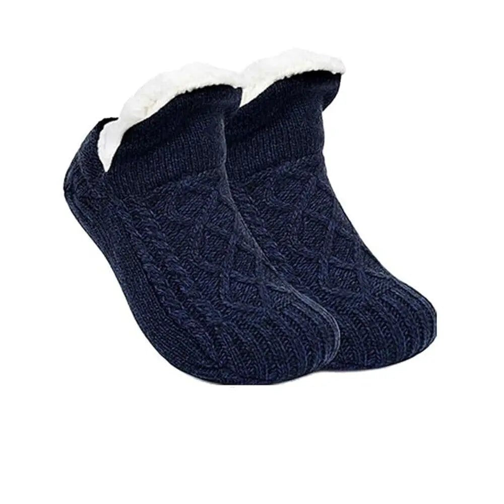 Relaxation socks: plush, warm, non-slip footwear for cozy indoor comfort and sleep.