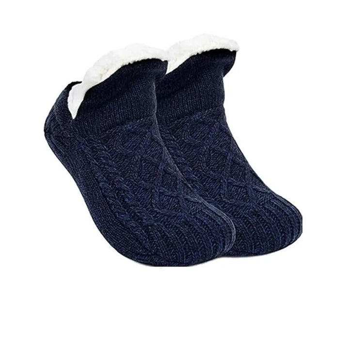 Relaxation socks: plush, warm, non-slip footwear for cozy indoor comfort and sleep.