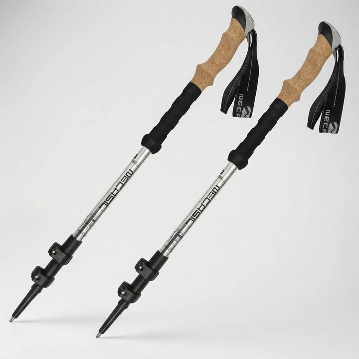 Unisex adjustable ultralight hiking poles, offering reliable support for all your outdoor adventures.