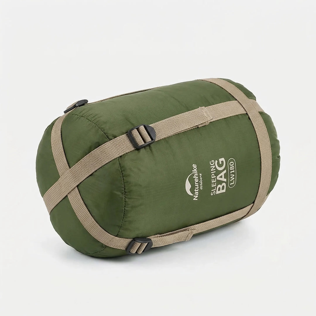 Ultralight summer sleeping bag for warm weather camping and backpacking trips.