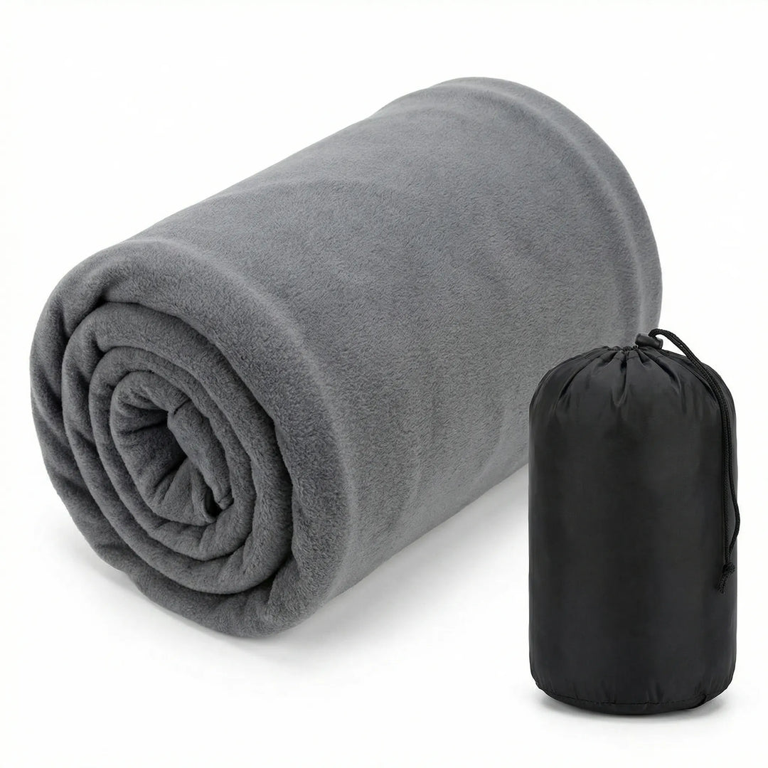 3-season ultralight fleece sleeping bag liner for adults, providing extra warmth & hygiene on the go.