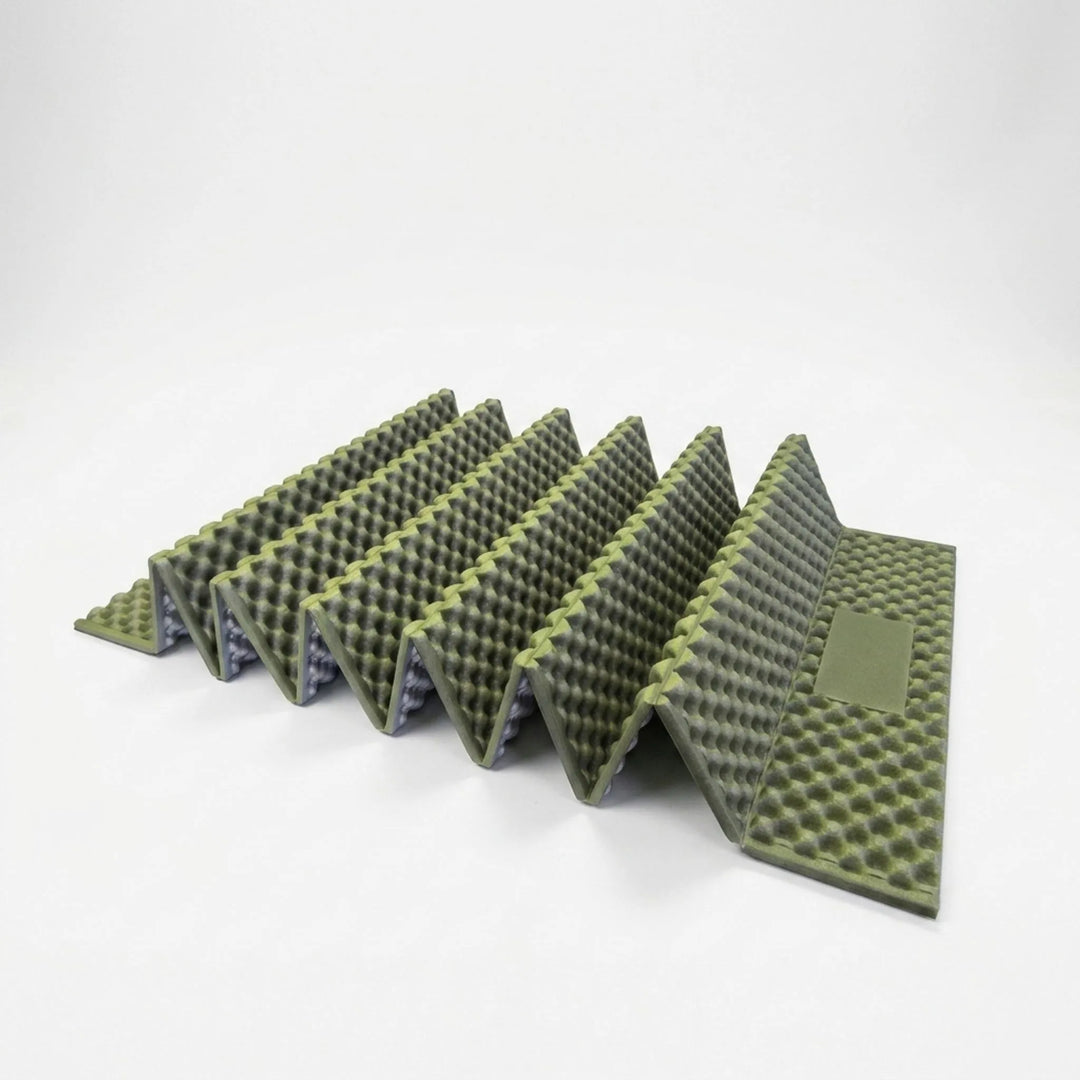 Unisex ultralight foam camping mat. Portable sleeping pad for backpacking, hiking & comfortable outdoor adventures.