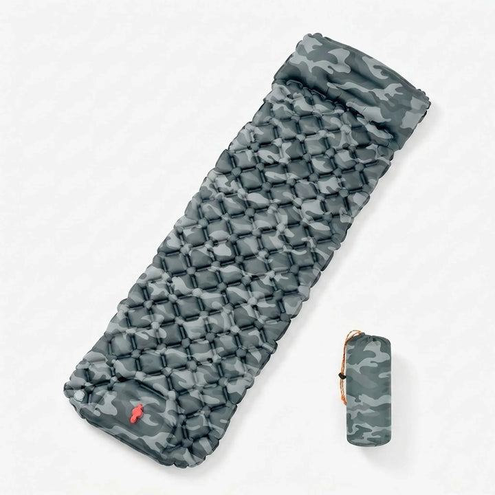 Durable ultralight inflatable backpacking sleeping pad. Essential camping & hiking gear for outdoor adventures.