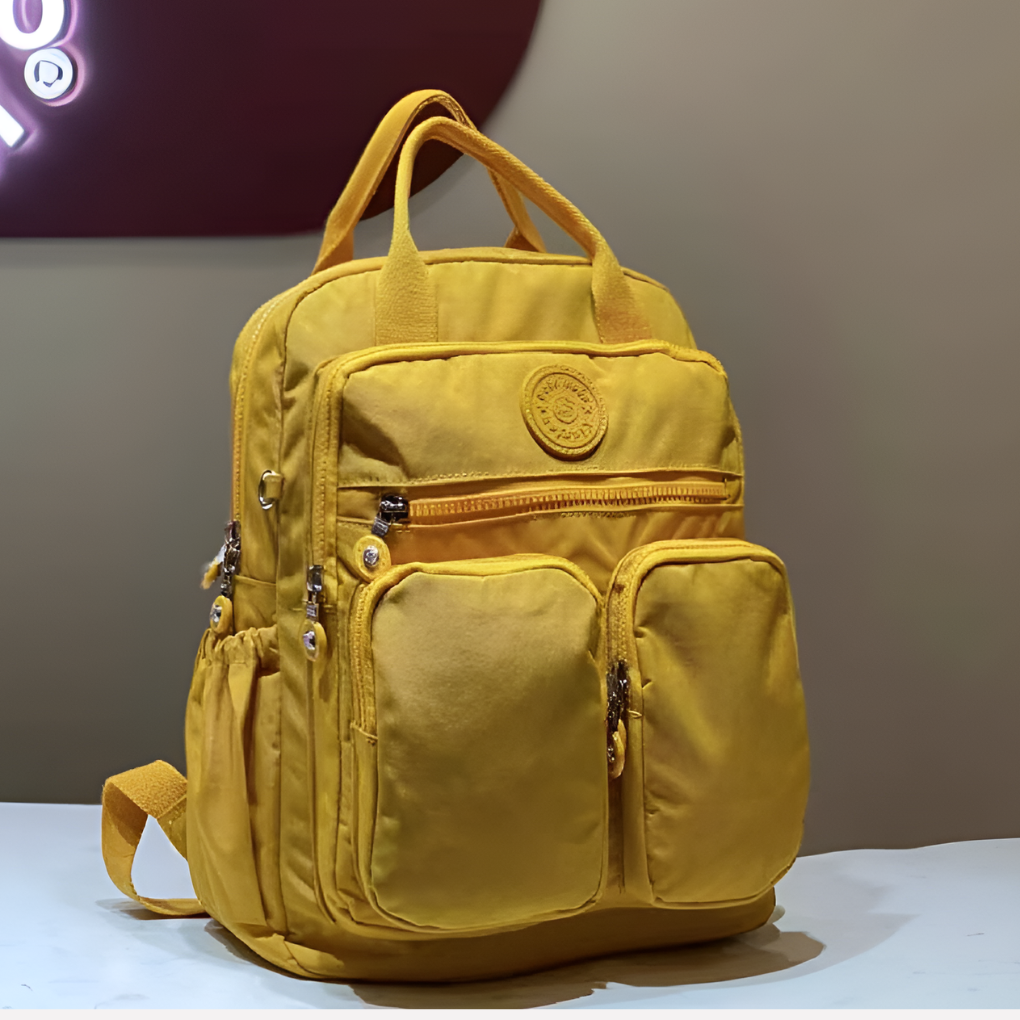 High-quality unisex urban backpack, waterproof & multi-pocketed, great for school or work.