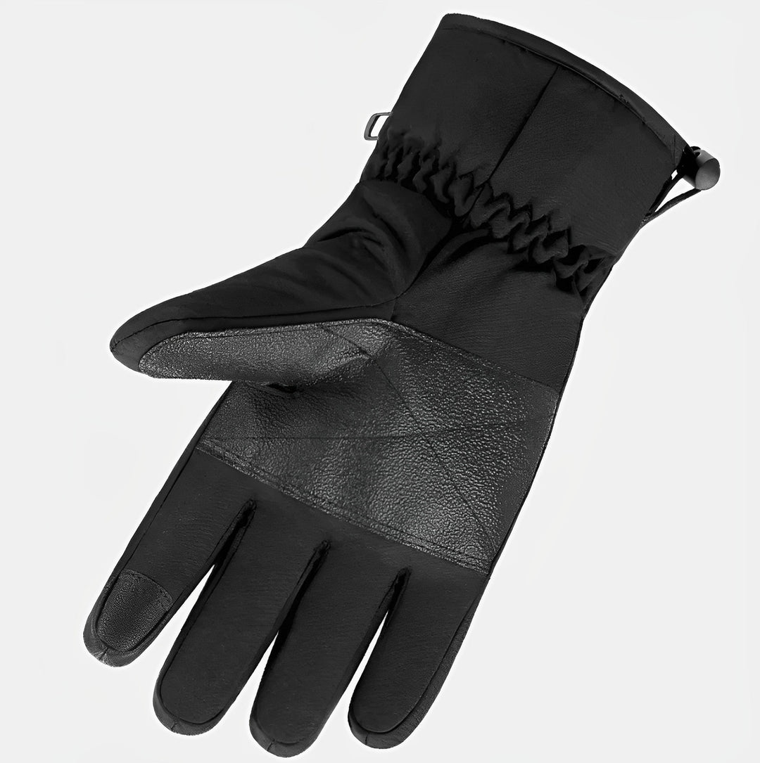 Unisex USB rechargeable electric heated gloves. Thermal warmth for extreme cold winter activities & sports.