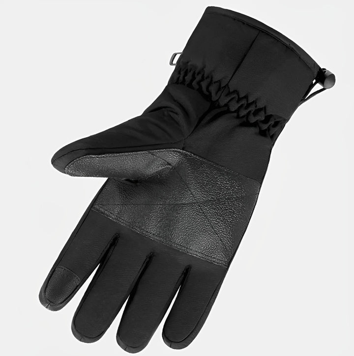 Unisex USB rechargeable electric heated gloves. Thermal warmth for extreme cold winter activities & sports.
