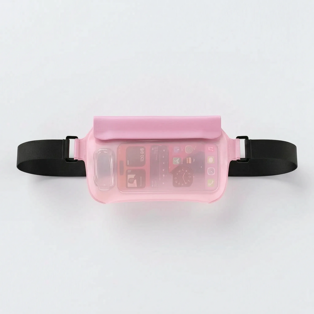 Unisex waterproof fanny pack for outdoor gear. Essential for beach, travel, & water sports.