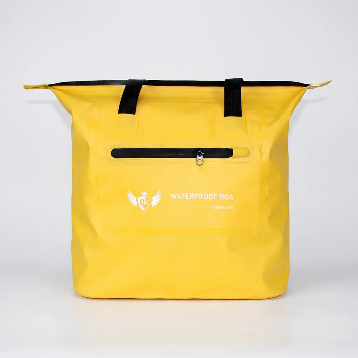 Durable water-resistant shoulder tote bag. Designed for outdoor activities, travel, and everyday use.