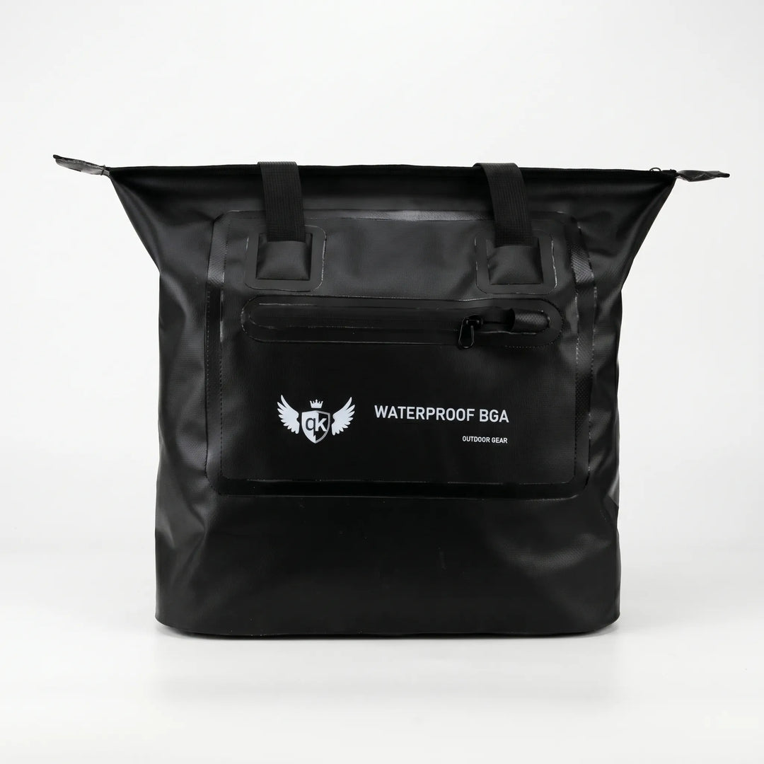 Unisex adventure travel tote bag. Water-resistant shoulder bag for hiking, beach, and urban exploration.