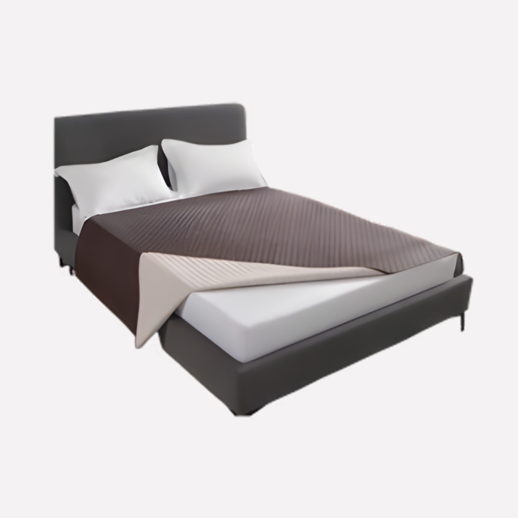 Stylish pet bed protector mat, anti-slip and waterproof, providing comfort and floor protection