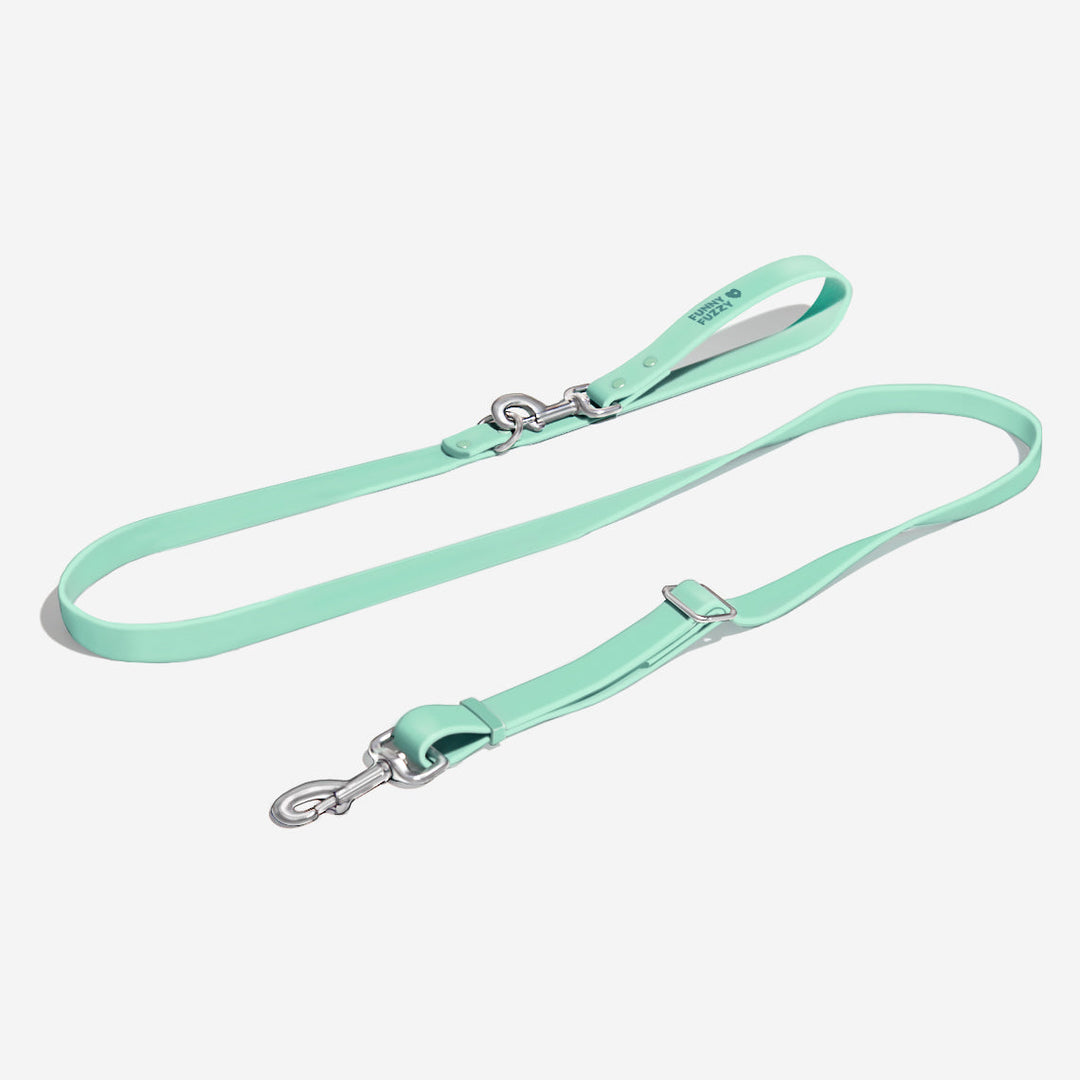 Outdoor gear: hands-free gummy dog leash, adjustable, waterproof, and antibacterial for active dogs