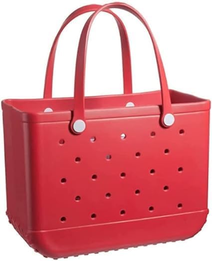 Waterproof outdoor bag with drainage, ready for camping, boating, or beach trips.
