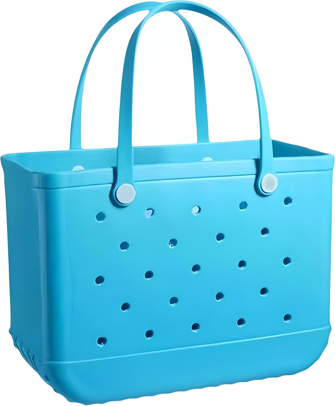 Waterproof beach bag for women & men, designed with drainage for wet items.