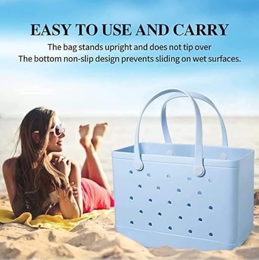 Unisex travel-friendly waterproof bag, featuring drainage to protect your belongings.